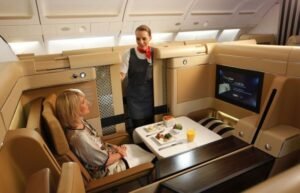 Eksklusiv di Ketinggian, Ukuran Cabin First Class di Pesawat