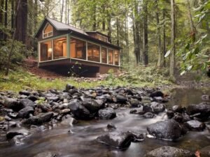 Fenomena Rumah Cabin, Kesejukan di Tengah Alam